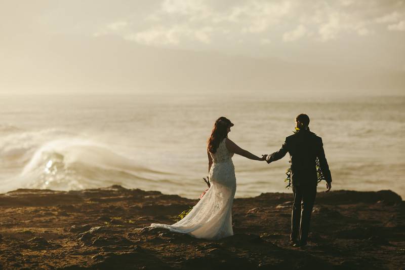 Romantic Cliffside Elopement