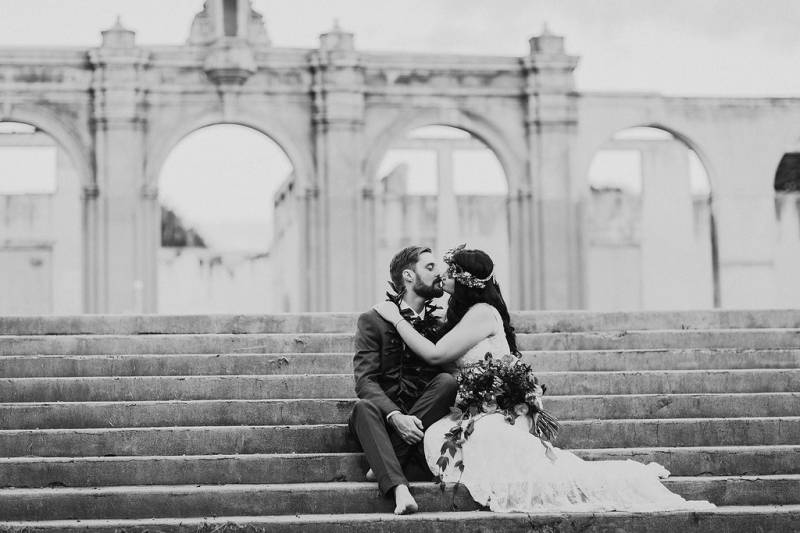 Romantic Cliffside Elopement